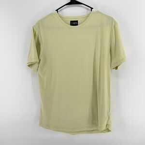 Cuts Curve Hem Lime - Green T-Shirt | Medium